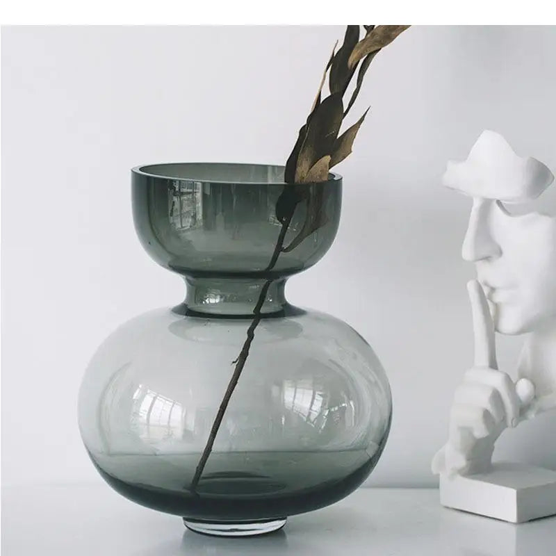 Vase en verre